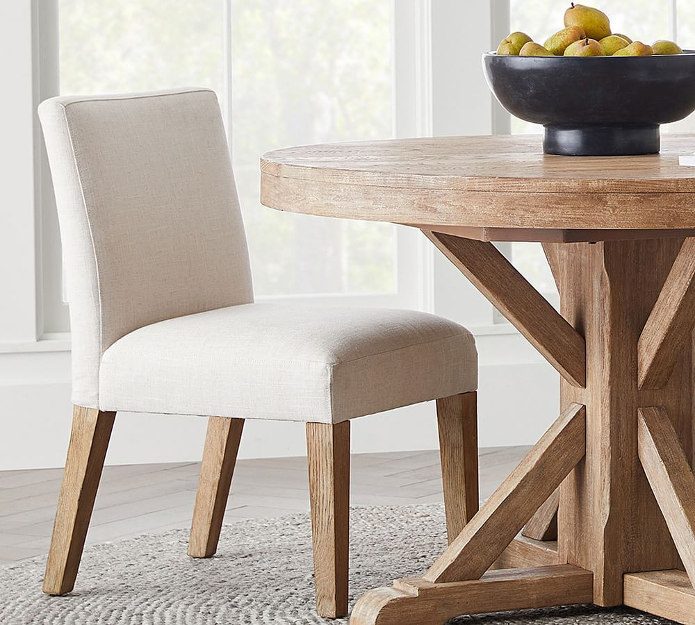 Classic Upholstered Dining Chair | Pottery Barn (US)