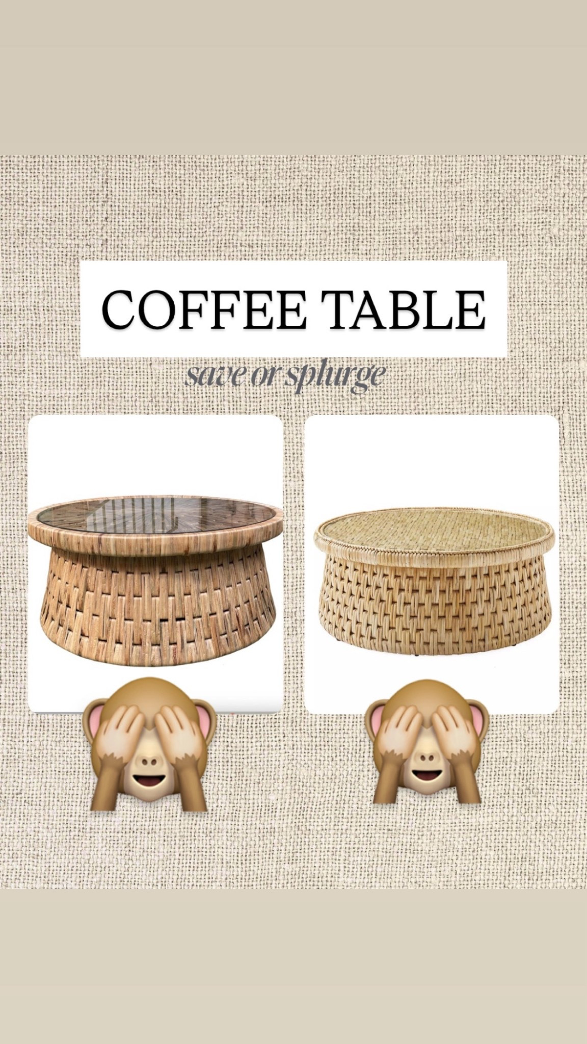 Coffee table - the splurge is part of a site wide sale  

#LTKHome #LTKSaleAlert