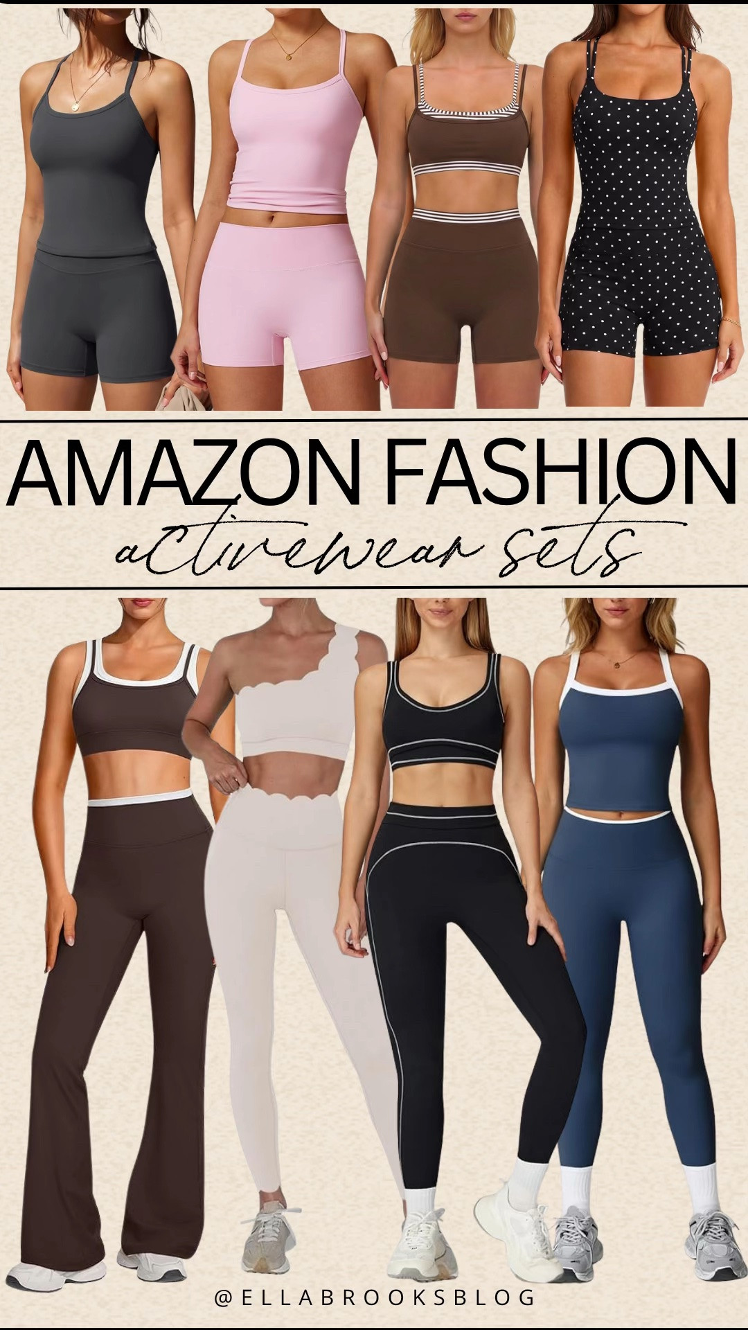 Amazon activewear sets

Matching set, Athleisure, sports bra, biker shorts, gym outfit

#LTKfitnessgoals #LTKootd #LTKActive