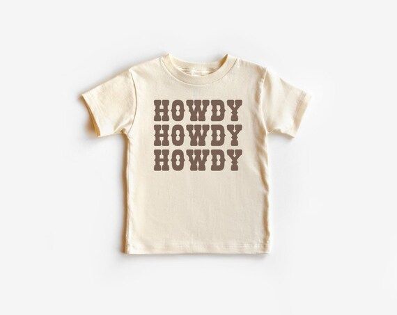 Howdy Howdy Howdy Toddler or Youth T-shirt Country Western | Etsy | Etsy (US)