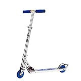 Razor A2 Kids Folding Aluminum Portable Kick Push Scooter with Wheelie Bar, Blue | Amazon (US)