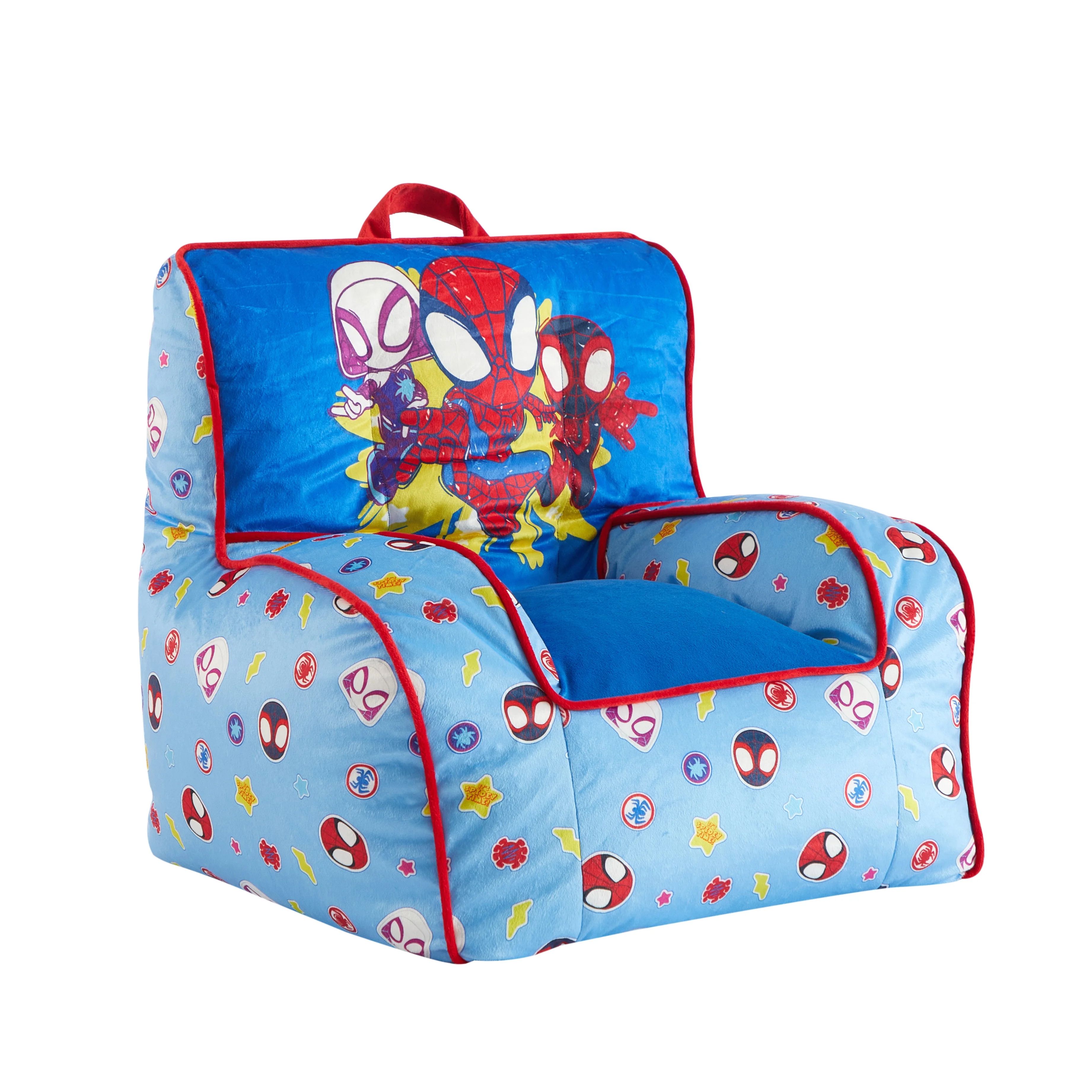 Marvel Spidey & Friends Square Beanbag Chair - Walmart.com | Walmart (US)