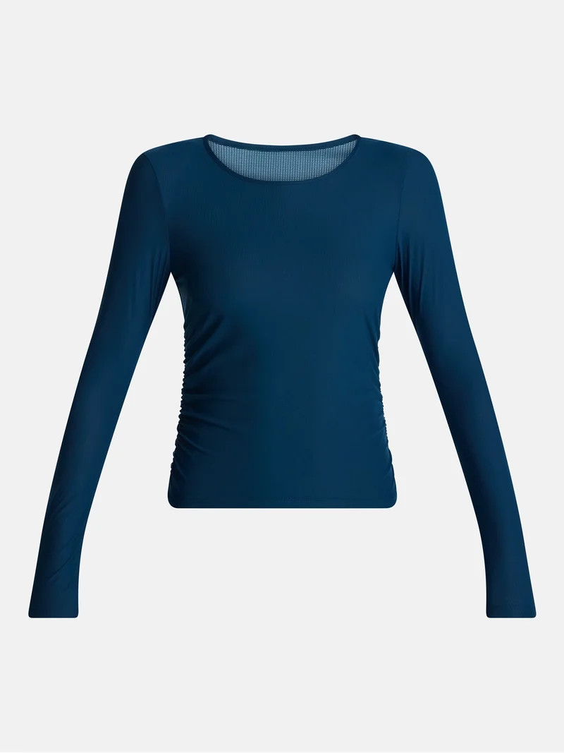 Avia Women\u2019s Side Cinch Ruched Top, Sizes XS-XXXL | Walmart (US)