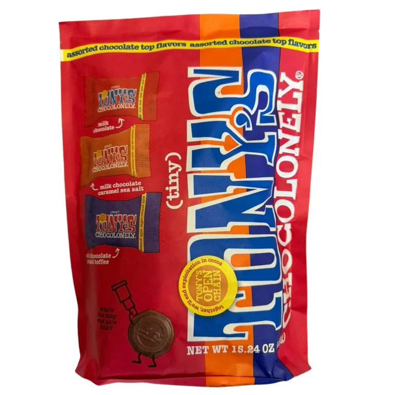 Tiny Individually Wrapped Milk Chocolate Variety Pack with Caramel Sea Salt & Pretzel Toffee, Ass... | Walmart (US)