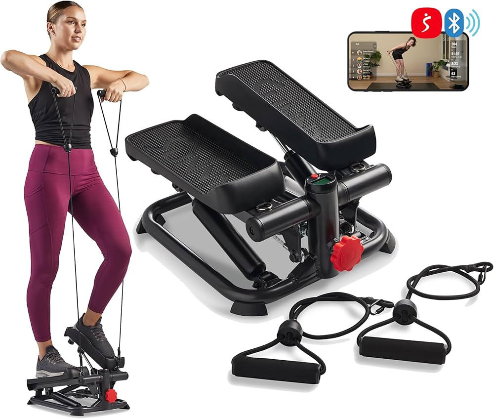 Sunny Health & Fitness Mini Steppers for Exercise at Home, Stair Step Workout Machine, Full Body ... | Amazon (US)