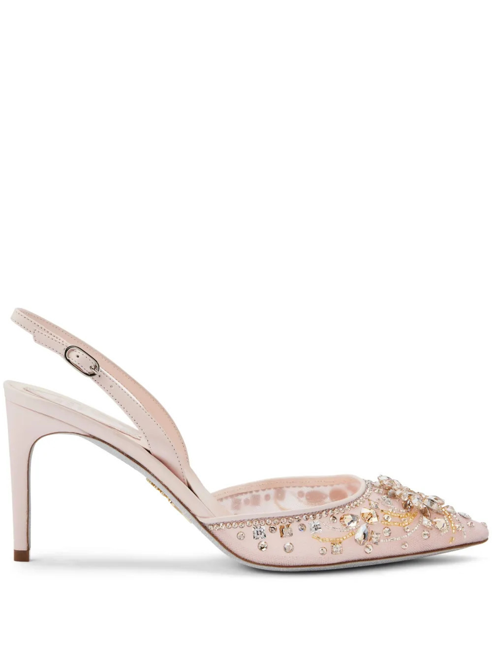 René Caovilla 75mm Cinderella pumps - Pink | Farfetch Global
