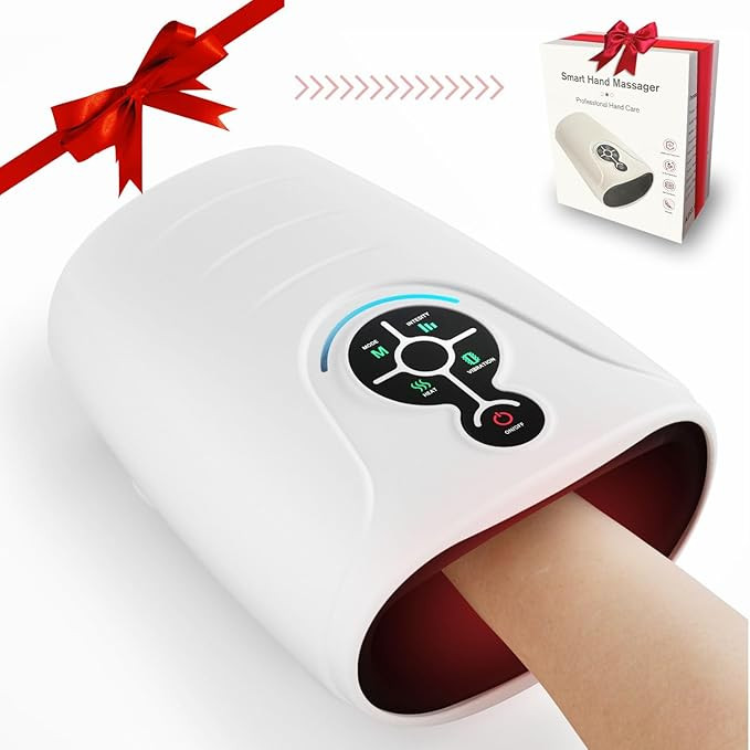 AERLANG Christmas Gifts for Women,White Elephant Gifts for Adults Hand Massager Hand Massage Mach... | Amazon (US)