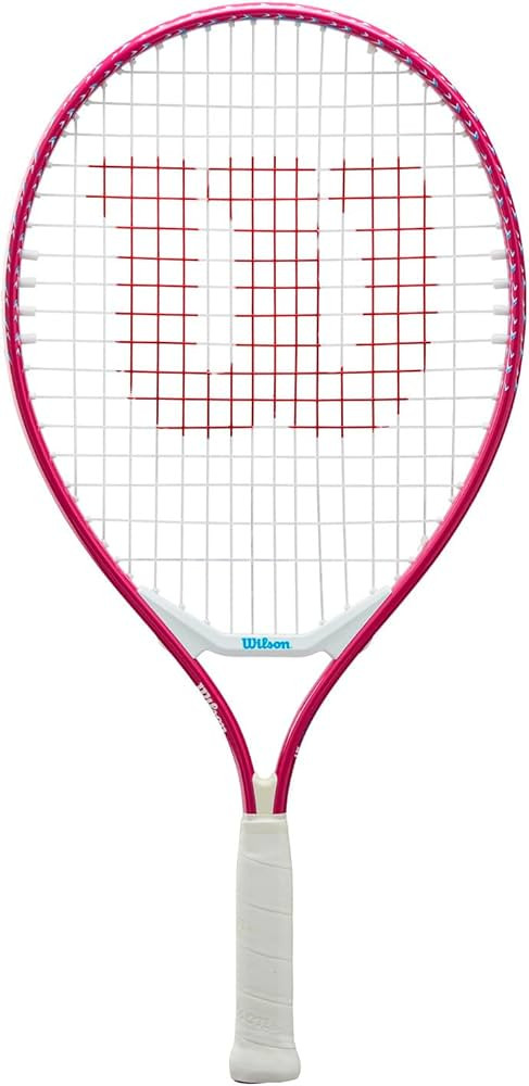 Wilson Ultra Power 21" Junior Recreational Tennis Racket - Pink/White/Blue | Amazon (US)