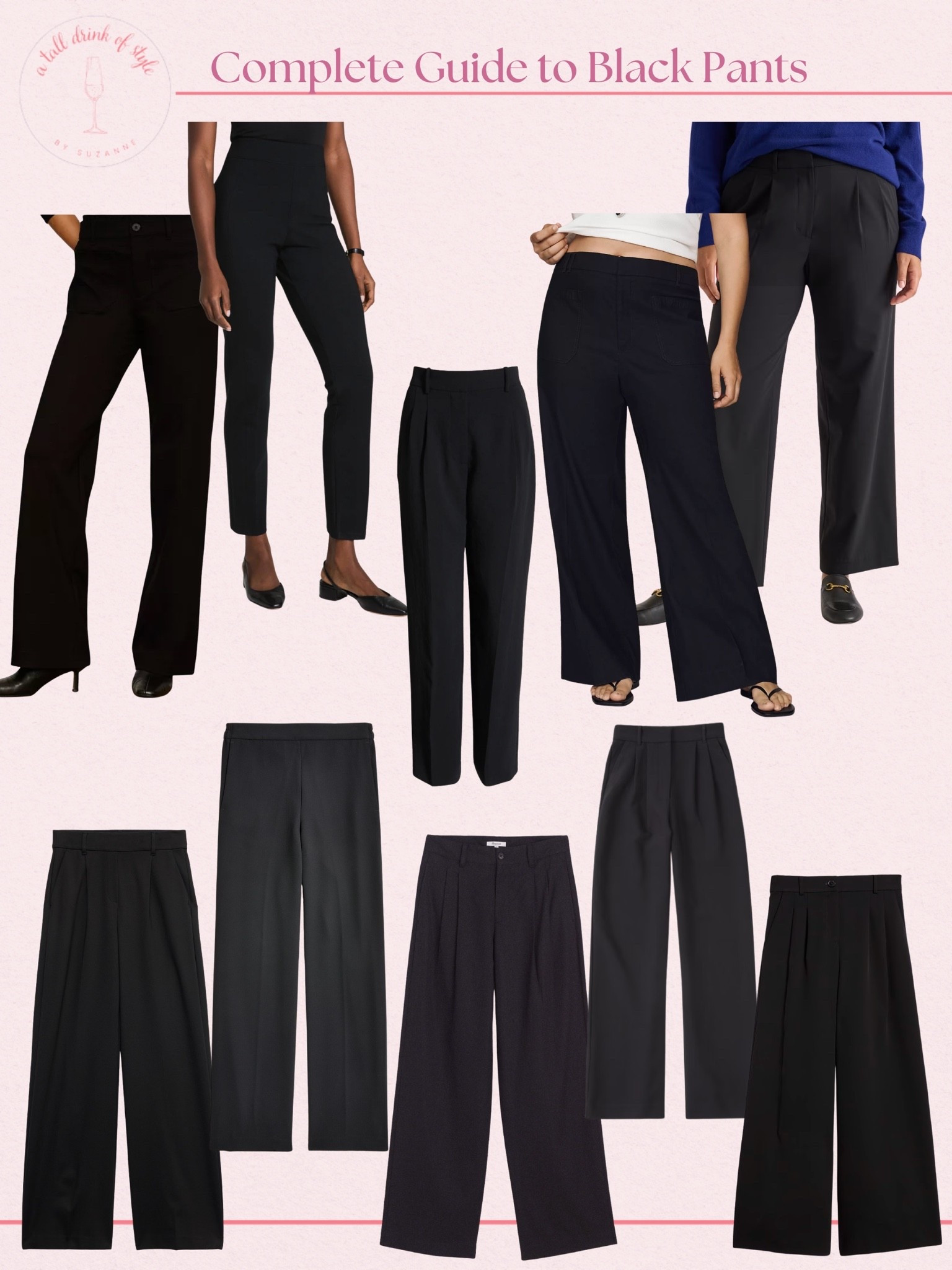 A complete guide to black pants! 

Black pants for the tall girls and for the ladies over 40!

#LTKSaleAlert #LTKTall #LTKOver40