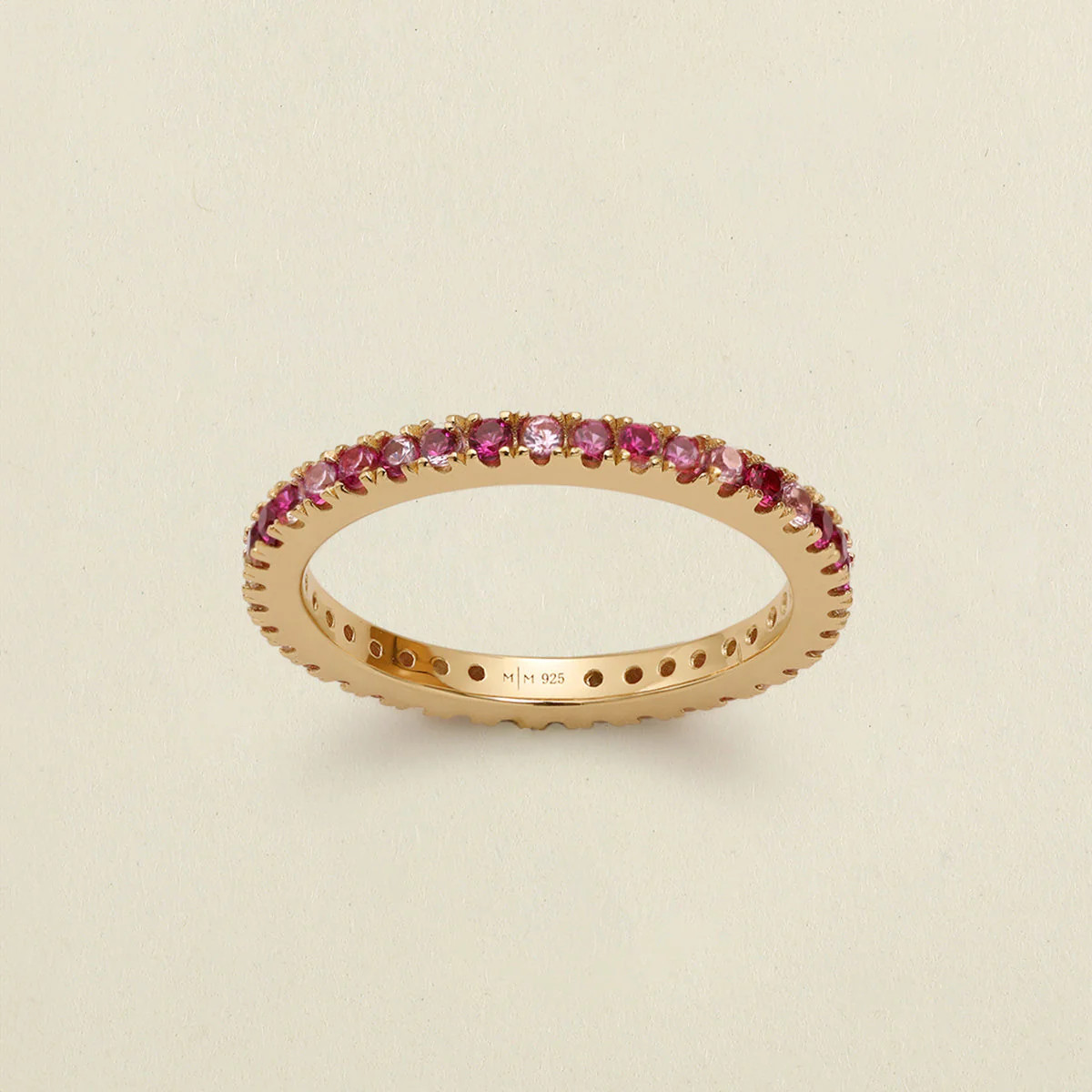 Pink Eternity Band Ring | Final Sale | Made By Mary | Made by Mary (US)