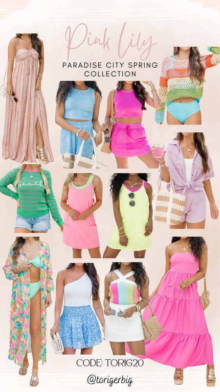 Obsessed with our new spring collection. Be sure to check it out before it’s gone. #pinklily #spring #summerstyle #dress #sale 

Use my code for discount 

#LTKstyletip #LTKfindsunder50 #LTKsalealert