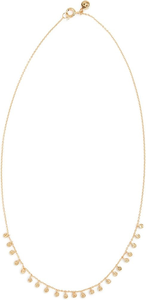 gorjana Women's Chloe Mini Boho Necklace with Multiple Disc Charms, 18K Gold Plated, 16 inch Chai... | Amazon (US)