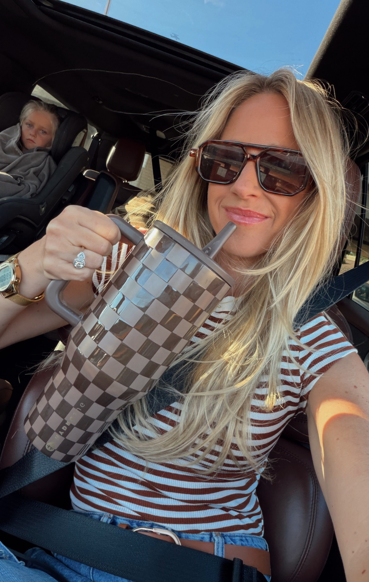 Fav hydro jug and cute fall fit 🥰

#LTKSeasonal #LTKFamily #LTKFindsUnder50