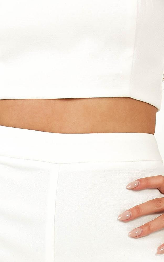 Im The One Two Piece Set In White | Showpo - deactived
