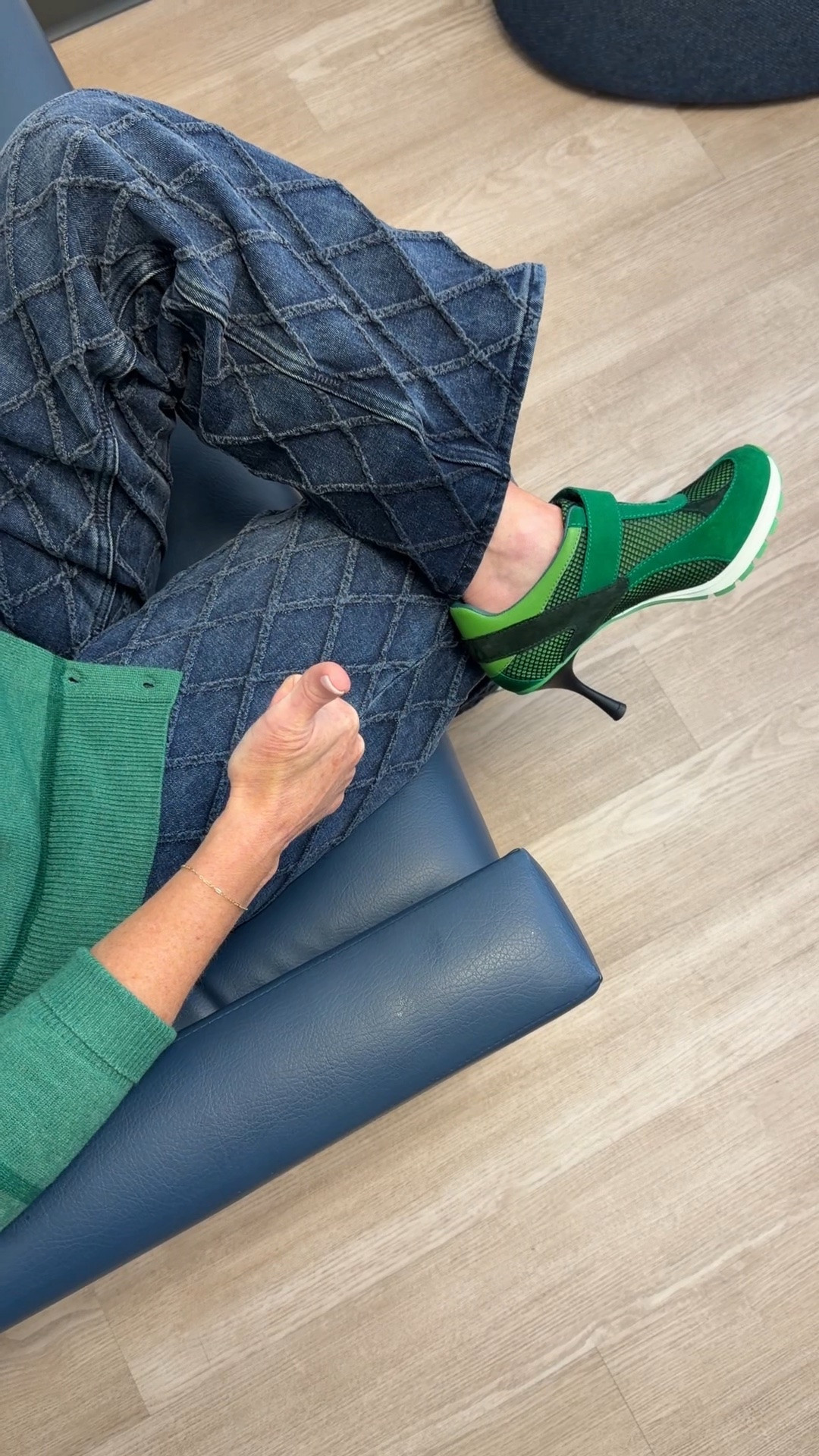 Consider this your sign to add a little green to your wardrobe this fall 💚 This is my favorite kind of outfit for a busy day - easy to wear but still polished enough to take me straight into evening plans! And I have to give these Sneex a moment because they truly make my outfit! I love how they give me the look of a heel while still being comfy enough to wear all day long ✨ Shop my outfit details below!

#LTKootd #LTKPetite #LTKdayinmylife
