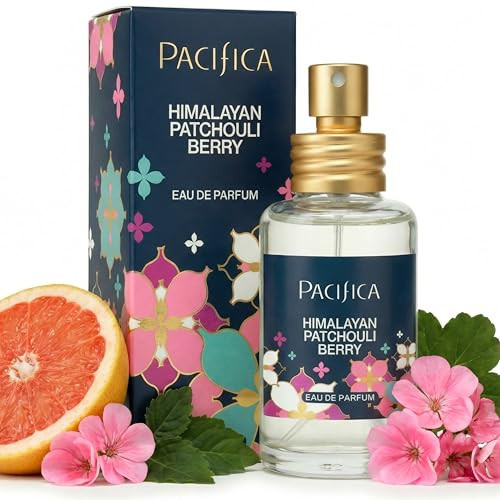 Pacifica Beauty, Himalayan Patchouli Berry Spray Perfume, Made with Natural & Essential Oil, Grapefruit + Patchouli Notes, Clean Perfume & Fragrance, Vegan + Cruelty Free, Phthalate-Free, Paraben-Free | Amazon (US)