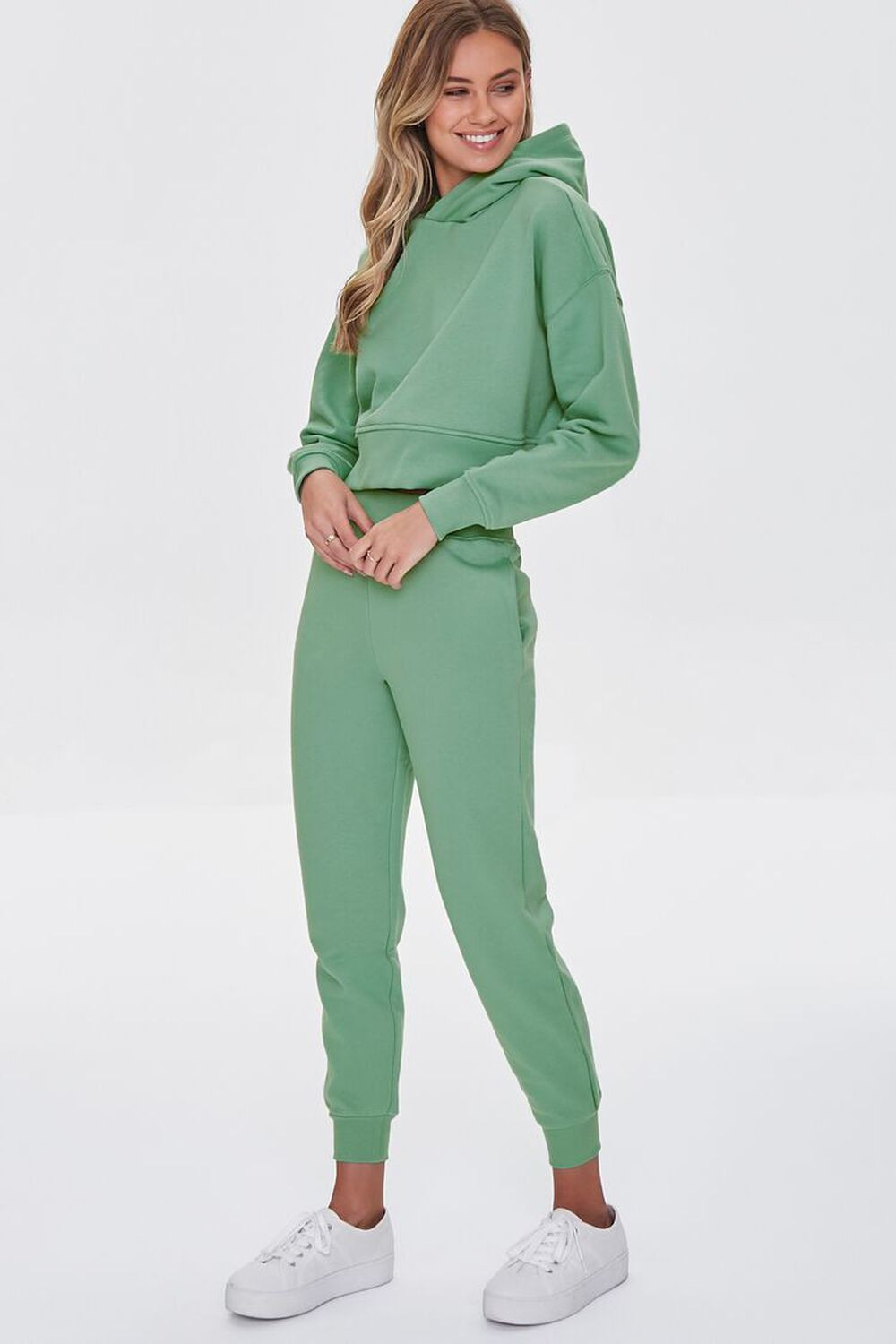 Pull-On Fleece Joggers | Forever 21 | Forever 21 (US)