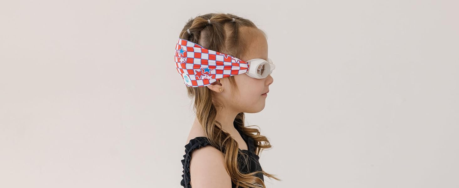 Splash Place SWIM GOGGLES with Fabric Strap - Adult & Kids Swim Goggles - PINKS & PURPLES | Amazon (US)