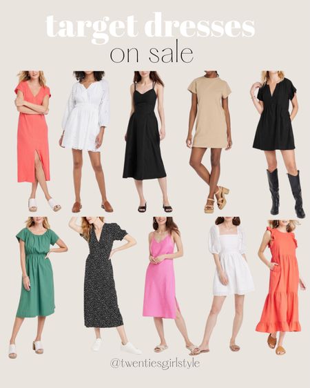 Target Dresses on sale  🙌🏻🙌🏻

#LTKsalealert #LTKunder50 #LTKstyletip