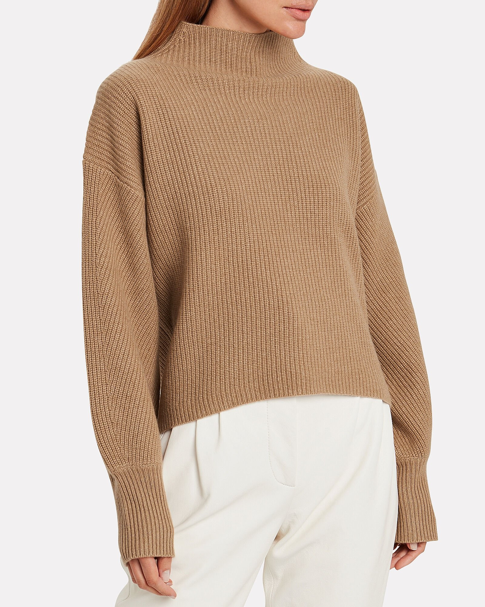 Helena Wool-Cashmere Ribbed Sweater | INTERMIX