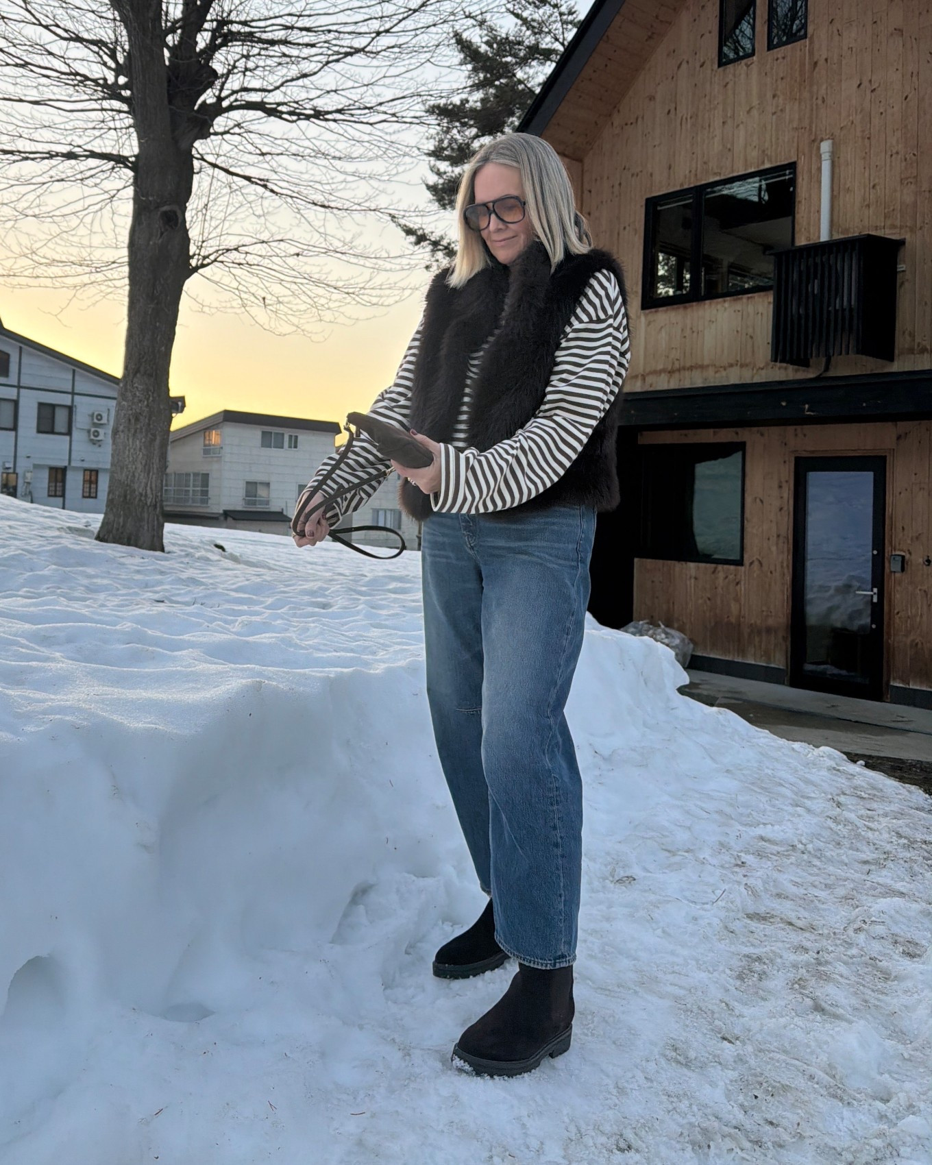 - Wearing size M in the top (very oversized and I now own three different colours!)
- Wearing size 29 in the jeans 

Vest is Husk
Boots FRANKIE4 coming soon


#LTKaustralia #LTKtravel #LTKover50style