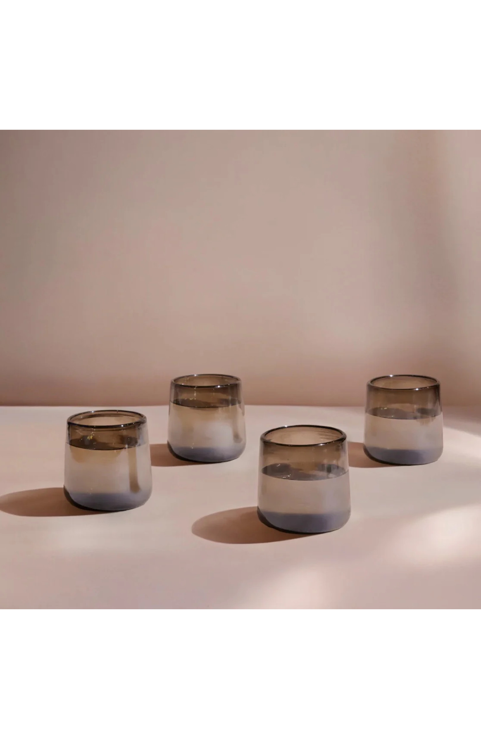 Meso Goods Mario Short Smoke Luster Glass - Set of 4 | Nordstrom | Nordstrom