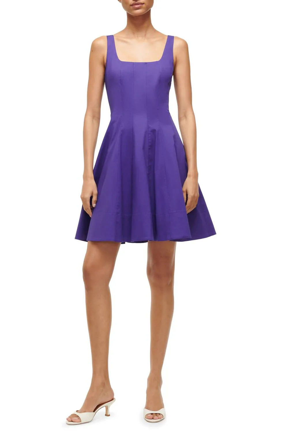 Mini Wells Dress In Violet | Shop Simon