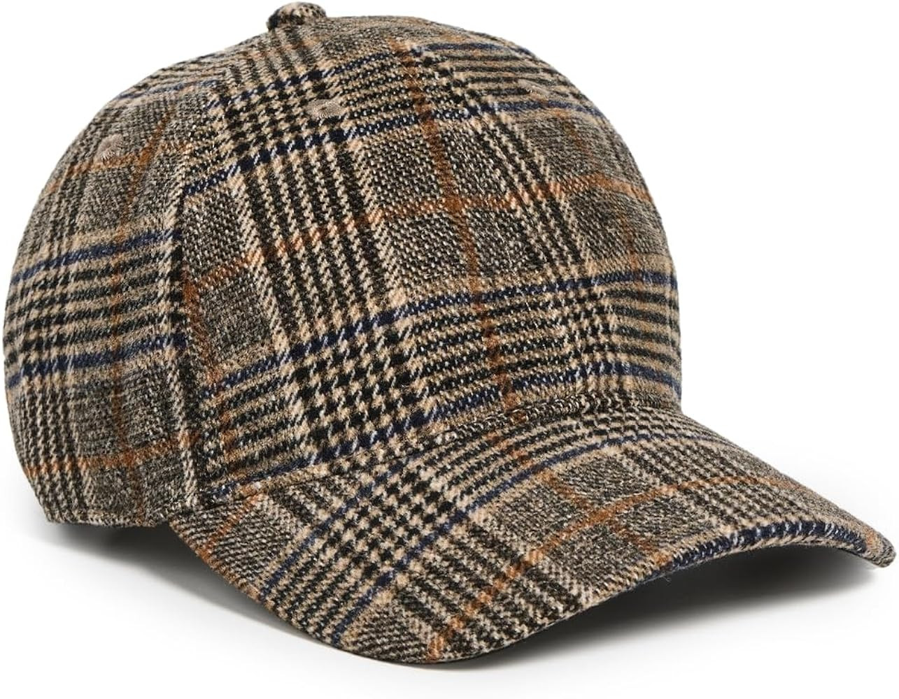 Madewell Women's Baseball Cap in Glen Plaid | Amazon (US)