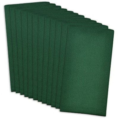 Set of 12 Buffet Napkins Dark Green - Design Imports | Target