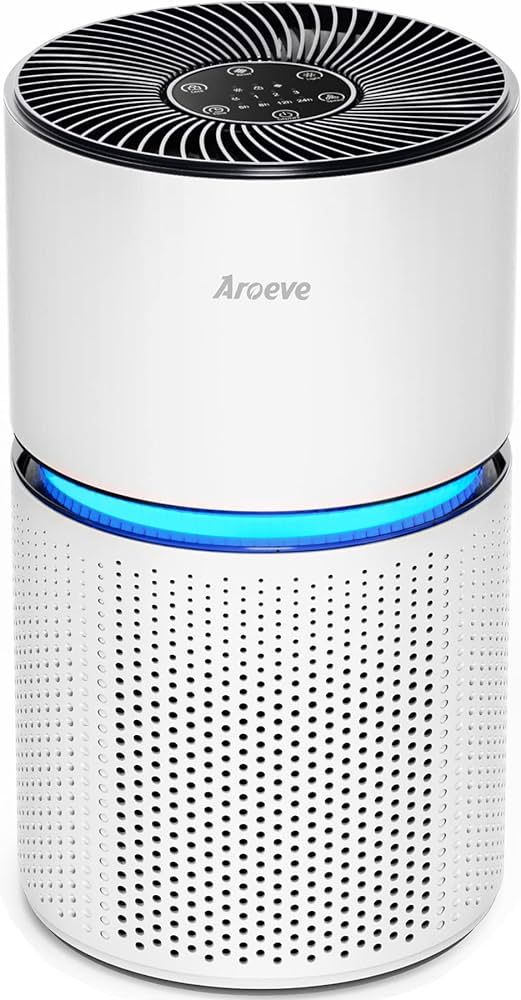 AROEVE Air Purifiers for Home Large Room Up to 1095 Sq Ft Air Cleaner Coverage CADR 220m³/h H13 ... | Amazon (US)