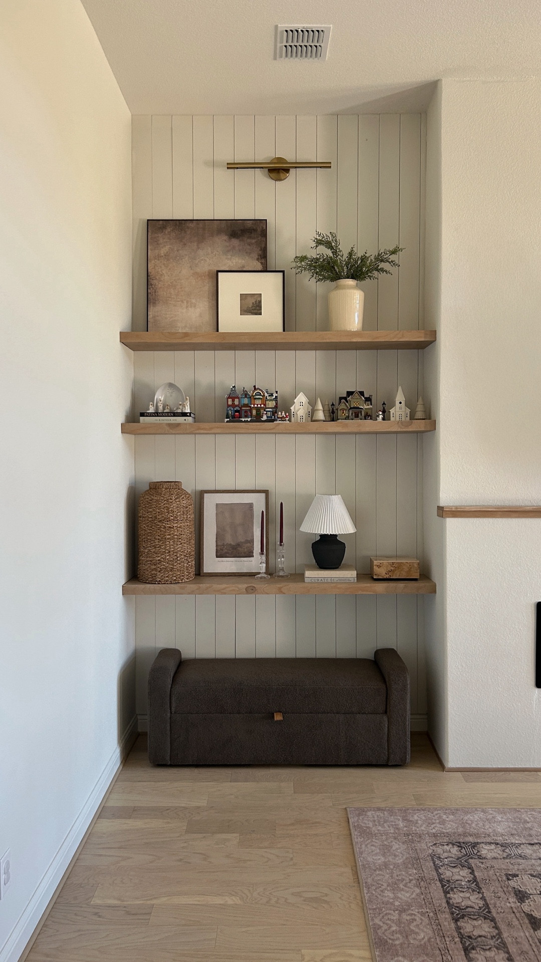 decorate my shelves with me for the Christmas season! 🎄✨ so excited to start this little village & grow it every year 🥹 I added what i could to Itk if you are shopping for Christmas decor! 🫶🏼


#christmasdecor #christmasdecorating #cozychristmas #holidayvibes #cozyvibes 

#LTKFindsUnder50 #LTKHoliday #LTKStyleTip