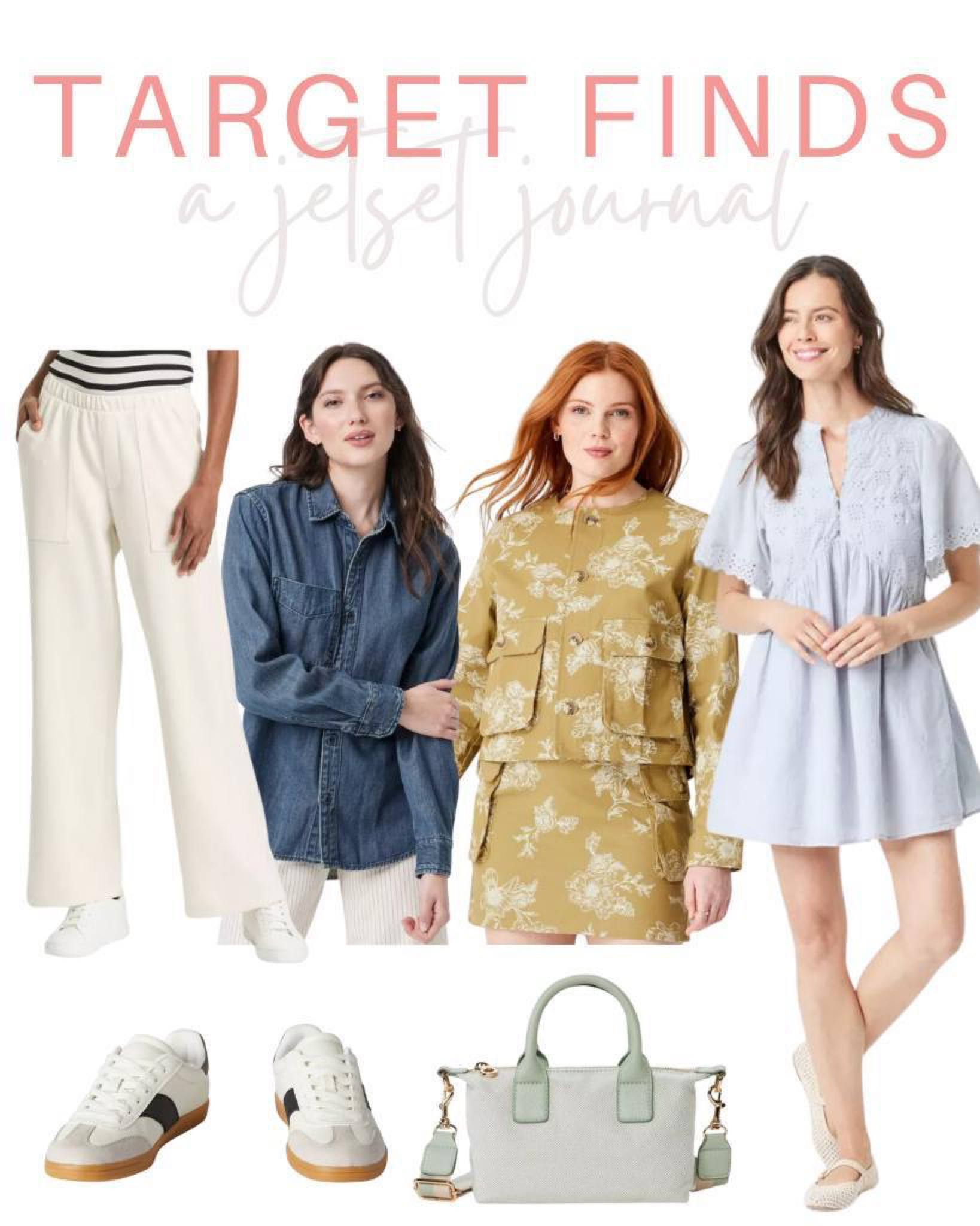 Spring vibes are here with Target’s latest finds! Add these must-haves to your cart before they’re gone!
#affordablestyle #springfashion #littledress #widelegpants #comfyshoes #springoutfitidea #wardroberefresh #capsulewardrobe

#LTKStyleTip #LTKSeasonal #LTKU