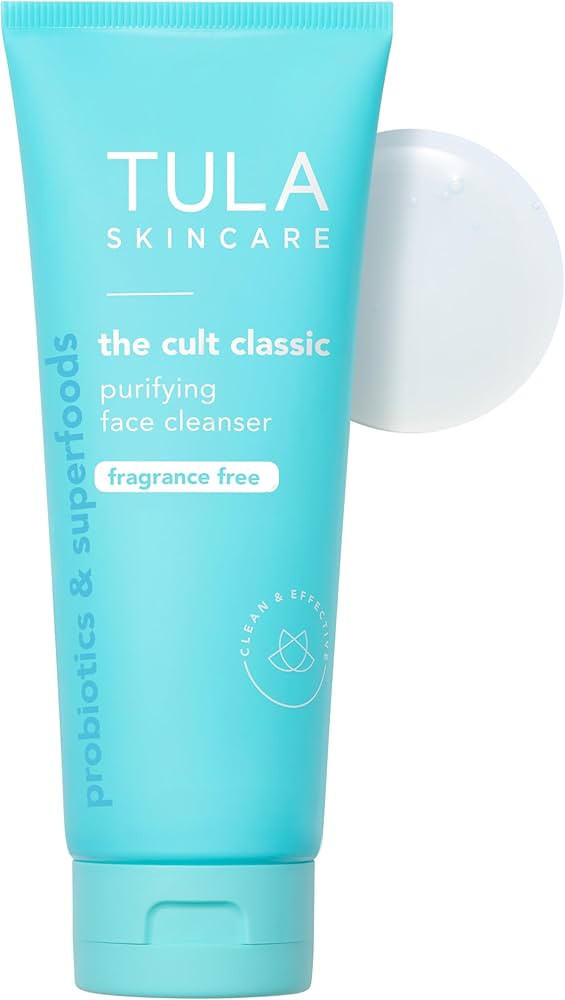 TULA Skin Care Cult Classic Purifying Face Cleanser - Gentle and Effective Face Wash, Makeup Remo... | Amazon (US)