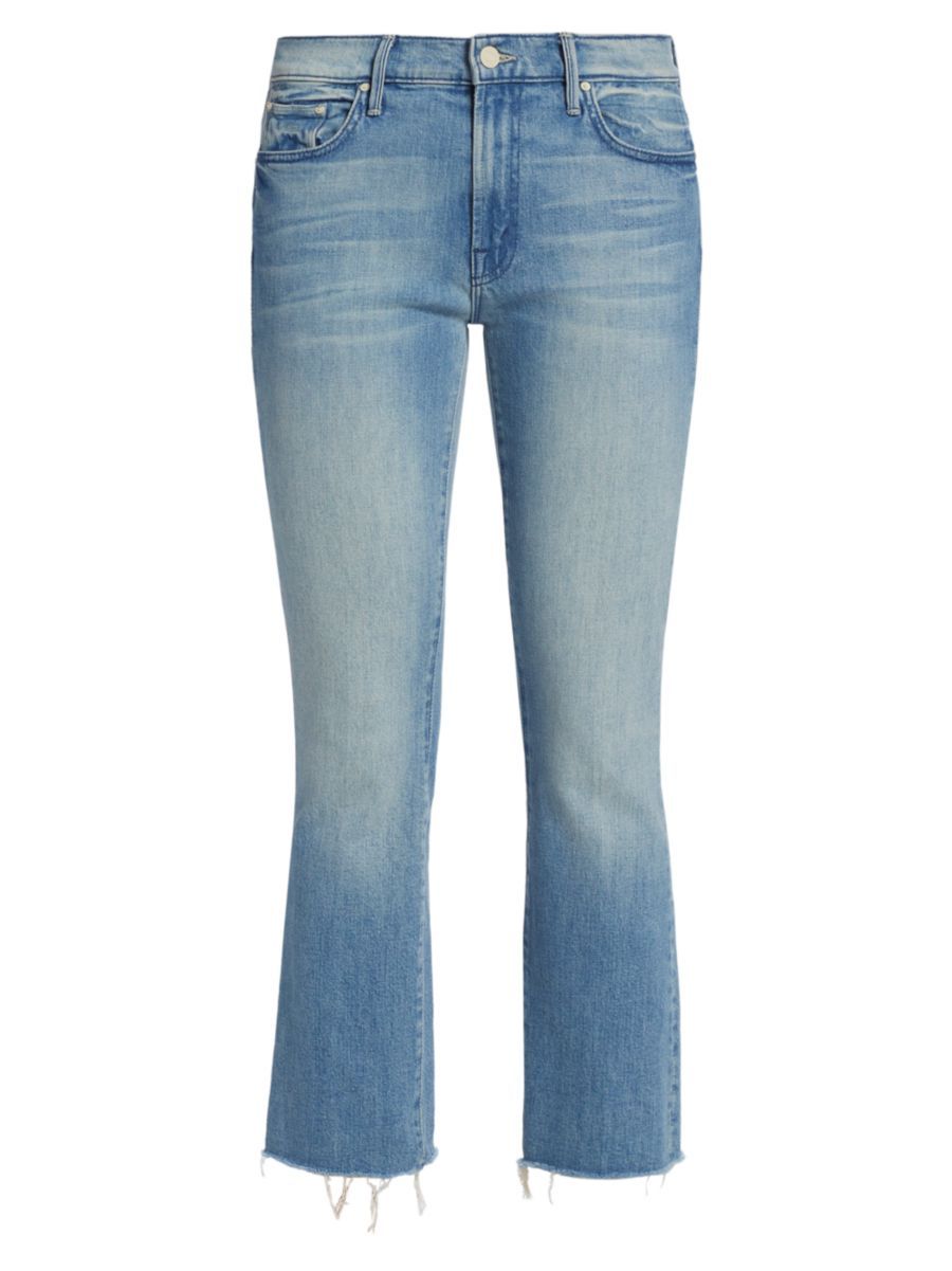 The Insider Ankle Fray Mid-Rise Stretch Cropped Jeans | Saks Fifth Avenue