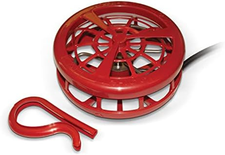 K&H Pet Products Ultimate Stock Tank Deicer w/ Cord Clip Red 750 Watts | Amazon (US)