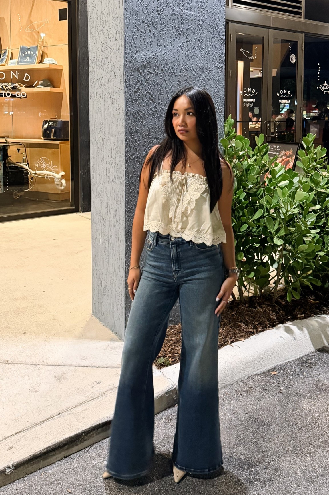 full outfit from macys - top is on sale from and now this | jeans are good american (petite)

#LTKSaleAlert #LTKPetite #LTKootd