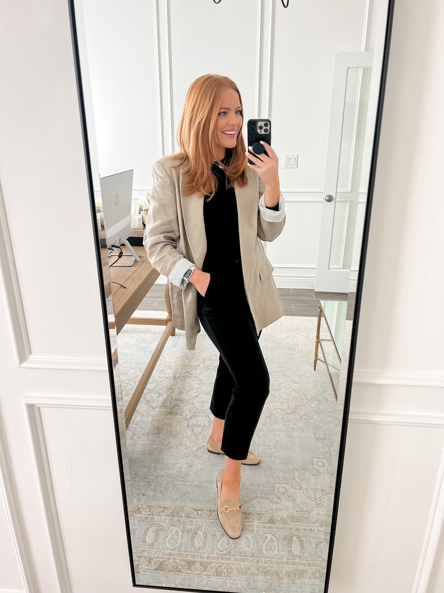 Todays work from home look! New loafers for work!

#LTKshoecrush #LTKunder50 #LTKworkwear