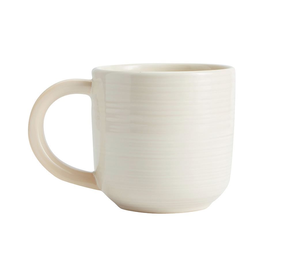 Joshua Mug, Set of 4, Ivory White | Pottery Barn (US)