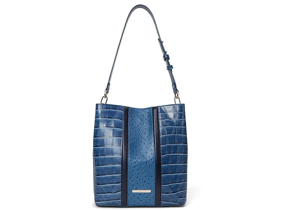 Brahmin Celina Shoulder Women's Handbags Retro Blue, Leather | Zappos