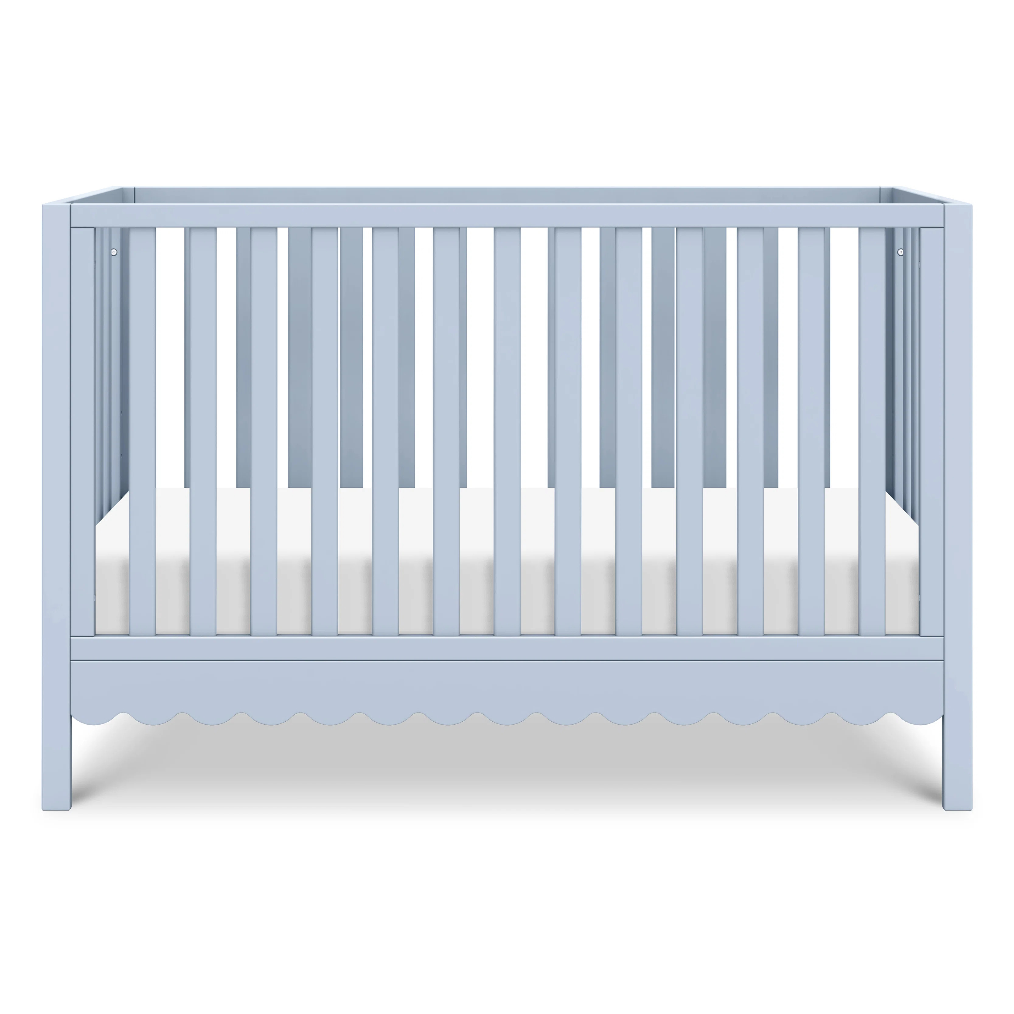 Sammy Scallop 4-in-1 Convertible Crib | Wayfair North America