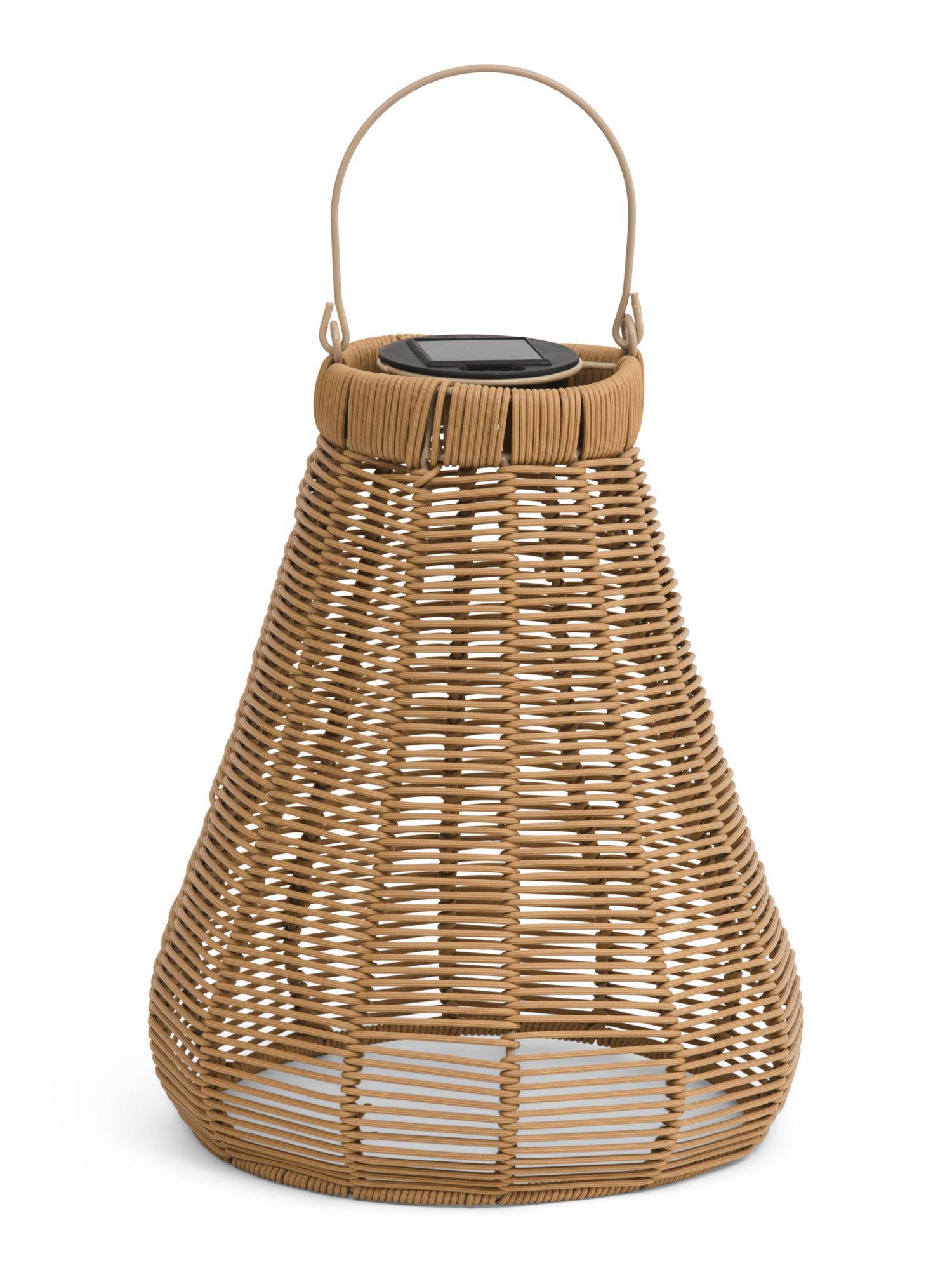 13in Solar Outdoor Rattan Basket Lantern | Home | Marshalls | Marshalls