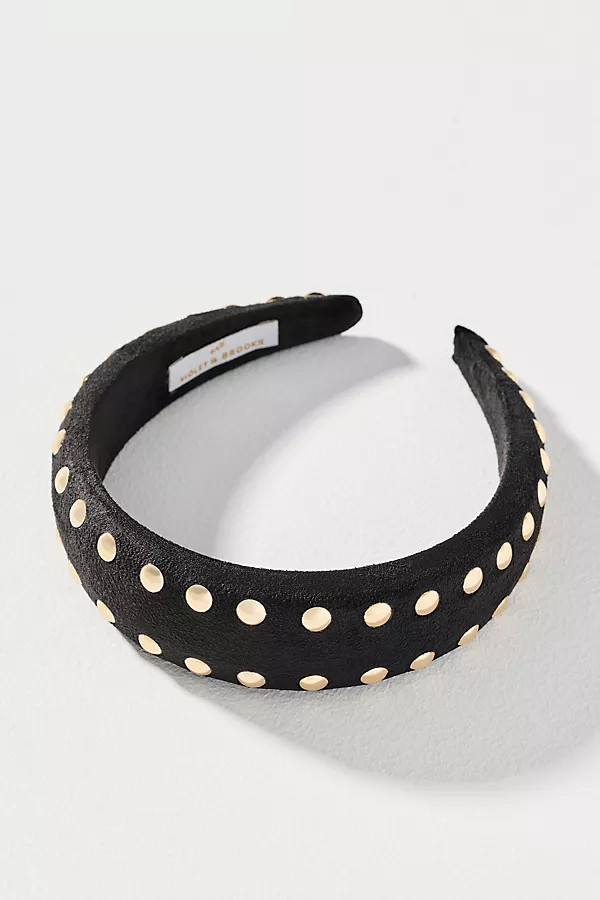 Violet & Brooks Laurel Studded Headband | Anthropologie (US)
