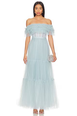 Off Shoulder Tiered Gown
                    
                    BCBGMAXAZRIA | Revolve Clothing (Global)