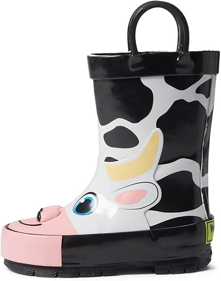 Western Chief Unisex-Child Colbie Cow Tread Loop Boot (Toddler/Little Big Kid) Rain | Amazon (US)