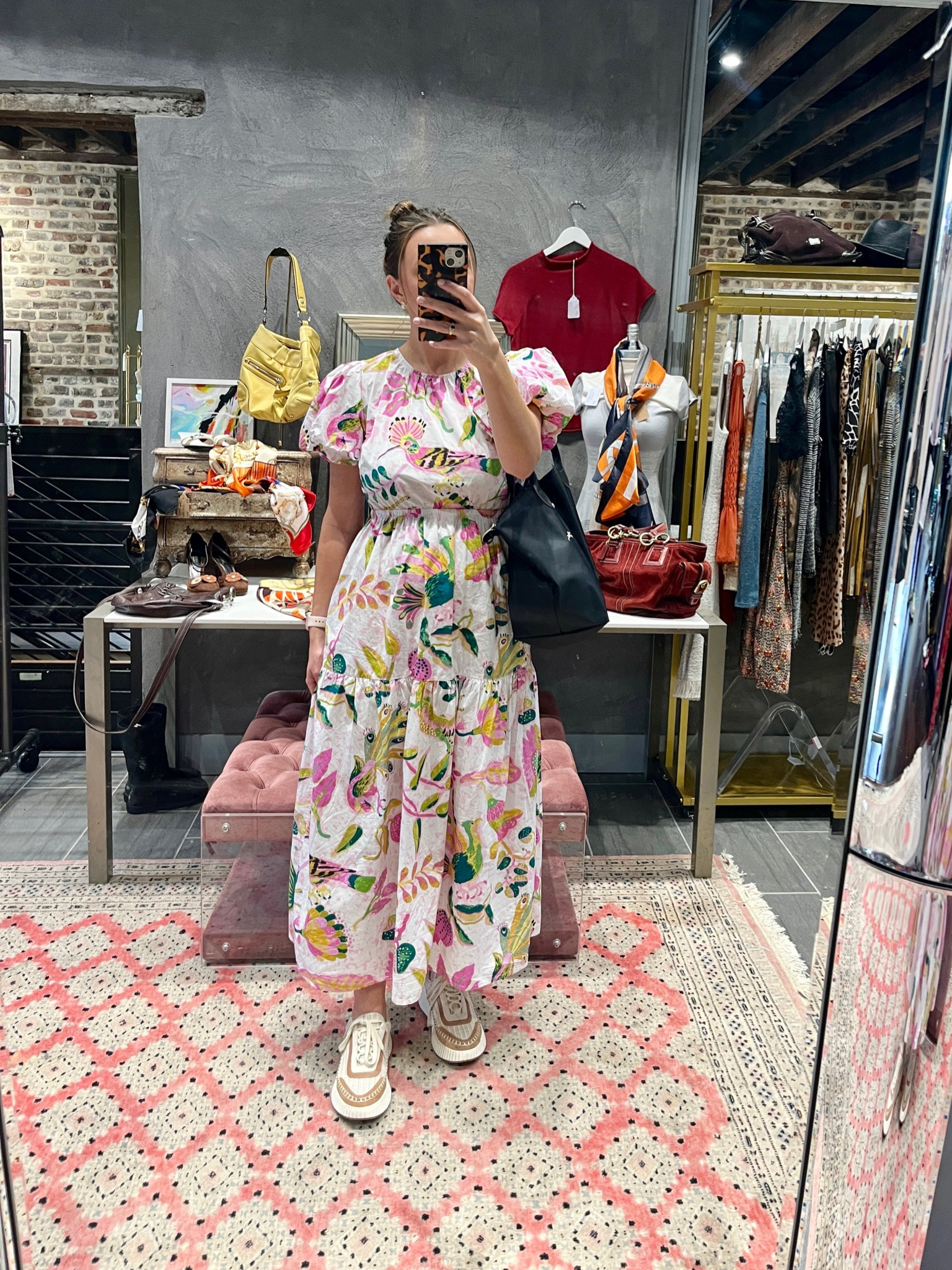 Charleston day 1 outfit! Dress brand runs small so I sized up 1 size (wearing a L). Sneakers are TTS! 

Floral dress
Printed dress
Midi dress
Fall shoes 
Chloe dupe 
Designer dupe 
Walking sneakers
Nice sneakers 
Dressy sneakers 

#LTKstyletip #LTKxPrime #LTKtravel