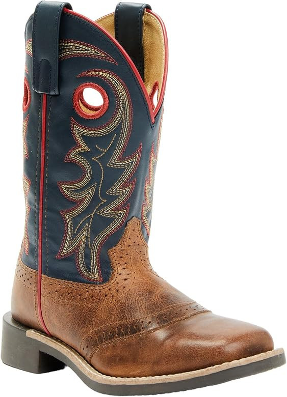 Cody James Boys' Bobby Western Boot Broad Square Toe - Bcbfa24p1-1 | Amazon (US)