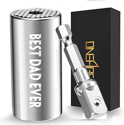 Gifts for Dad "BEST DAD EVER",Universal Socket(7-19mm),Fathers Day Cool Gifts for Dad,Christmas S... | Amazon (US)