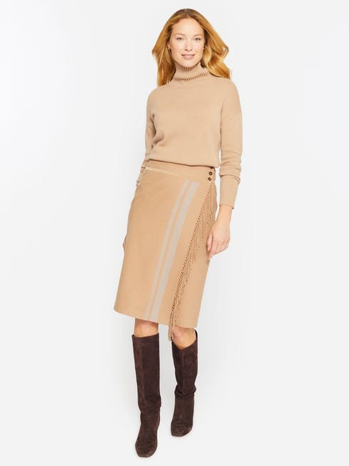 Ines Cashmere Skirt | J.McLaughlin