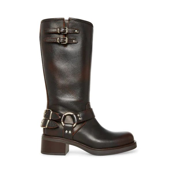 AXELLE BROWN LEATHER | Steve Madden (US)