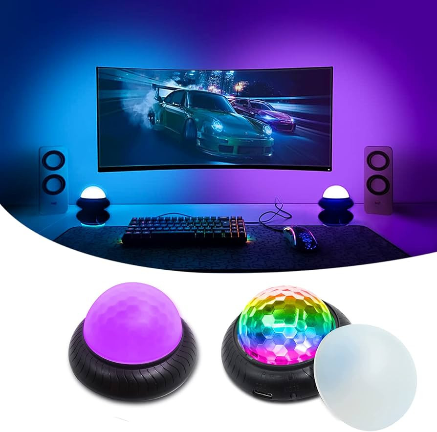 Gamer LED Lights Gamer Gifts Room Decor for Boys, Gaming Lights Multiple Colors 2-in-1 Effect for... | Amazon (US)
